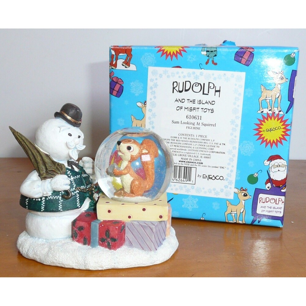 Rudolph And The Island Of Misfit Toys "Sam Snowman" Figurine #610631 Enesco